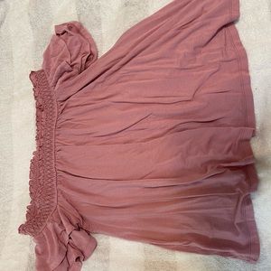 off the shoulder top